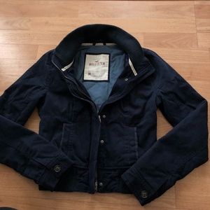 Hollister Women's Navy Blue Jacket